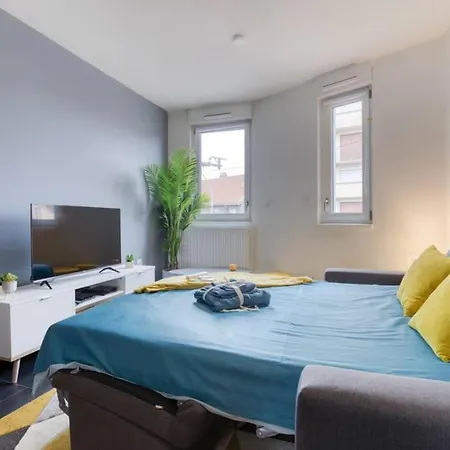 Le Funky - 5' Centre - Entree Autonome - Bein - Shopping - Wifi - Netflix - Nigloland تروي